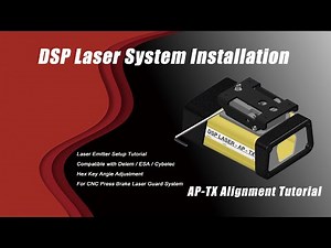 DSP Laser System Installation – AP-TX Alignment Tutorial #laseralignment