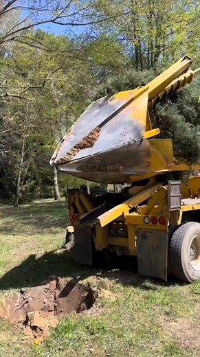 This tree spade makes our life so much easier 🌳 . . . . #trees #forest #treespade #landscaping #gardendesign #garden #gardens #gardeninspiration #outdoordesign #outdoorliving #gardening | Fox Scapesmi