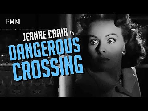 DANGEROUS CROSSING (1953). Jeanne Crain, Michael Rennie. Film Noir. Mystery. Thriller.