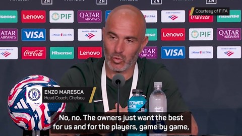 'Not just about the money' - Maresca denies CWC pressure from Chelsea owners