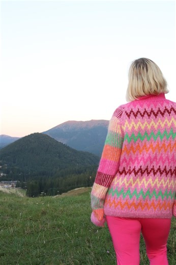 ON STOCK Hand-knitted Sweater, Norwegian Fair-isle, Icelandic, Wool Alpaca, Wool Scandinavian Pullover, Traditional Nordic Ski Jumper - Etsy