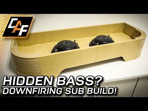 Building a Downfiring Subwoofer Box - Stacked Corners!