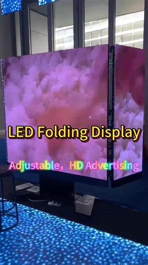 LED Folding Advertising Display Tri-fold design, easy to move Plug and play Bright and clear HD display Folds for storage, unfolds in seconds #LEDPoster #FoldPoster #SmartLED #leddisplay #ledlight #LEDPosterscreen #ledsigndesign #ledwall #CreativeLEDscreen #ledscreen #HTURGBFILM #hturgb