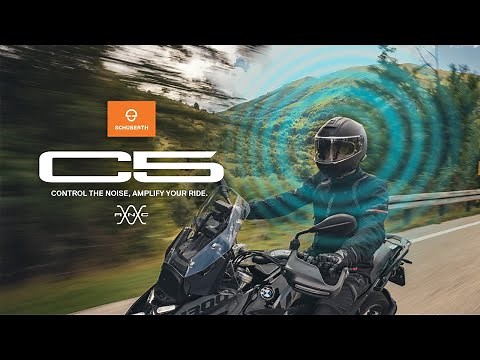 SCHUBERTH C5 ANC: Control the noise, Amplify your ride.