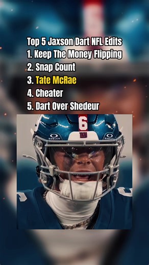 Top 5 Jaxson Dart NFL Edits You Need to See