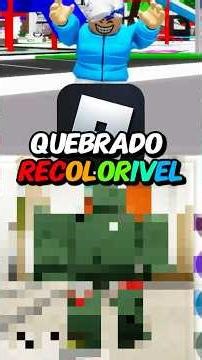 Como CONSEGUIR um CORPO QUEBRADO Recolorível no ROBLOX #shorts