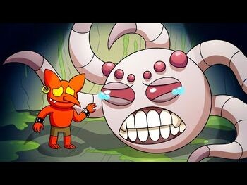 GRUMBLE is NOT a MONSTER... (Cartoon Animation)-2