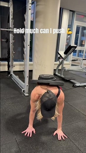 Weighted Push-Ups: He Kept Adding More Weight!