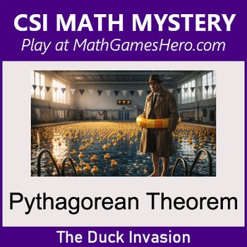 Pythagorean Theorem | Digital CSI Math Mystery Game