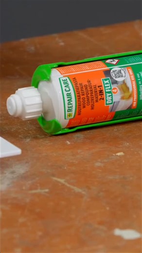 Repair Care USA on Instagram: "Get exactly the right mix of repair compounds in one cartridge! DRY FLEX® 4 2-in-1 makes restoring wood simple, fast, and durable. #WoodRepair #RepairDontReplace #HomeImprovement #dryflex"