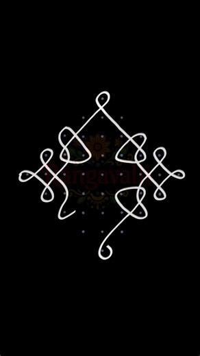 Beautiful Colorful Kolam Design | Easy Rangoli |