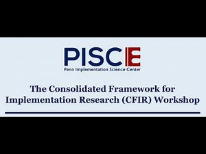 CFIR User Guide Workshop 2026