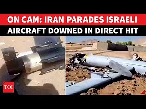 Iran Parades DOWNED Israeli Aircraft With Unexploded Bomb, Then Makes Huge F-35 Confession