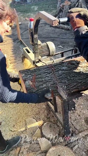 Built for Fast Log Cutting 🌲