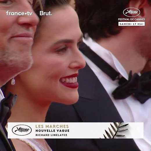 L' incroyable équipe du film "Nouvelle vague" de Richard Linklater au Festival de Cannes 2025 !