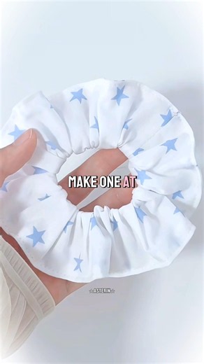 How to make scrunchies at home for free (NO SEWING) || #fyp #diy #shorts