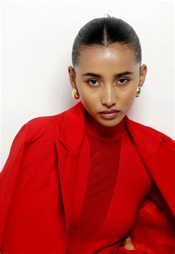 Would red look good on me?🌹 📸 @dbw #model #selamawittsuruy #red #photoshoot #result #redoutfit #habeshatiktok