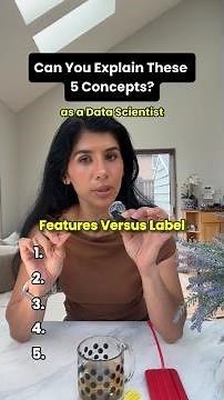 5 Data Scientist Concepts: Can you explain?