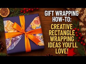 Gift Wrapping How To Creative Rectangle Wrapping Ideas You will Love
