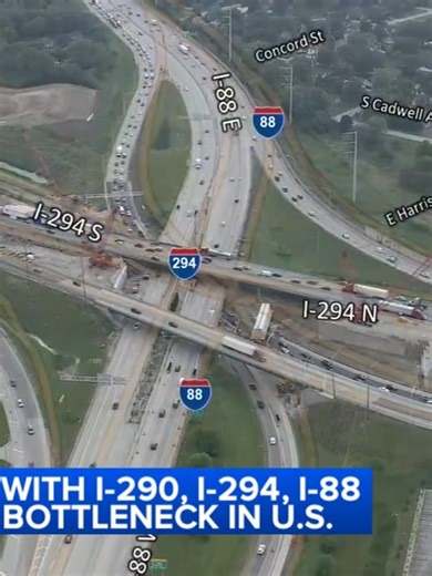 Chicago Suburb Named Worst Traffic Bottleneck in the U.S.