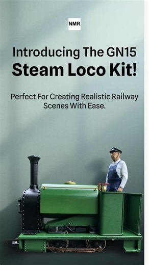 The GN15 Steam Loco kit enhances your G-scale layouts with easy assembly and detail. . . https://narrowmindedrailworks.com/products/gn15-steam-loco-huntsy-quarry-g-scale-on-00-track-using-a-smokey-joe #ModelTrainHobby #NRM | Narrow Minded Railworks