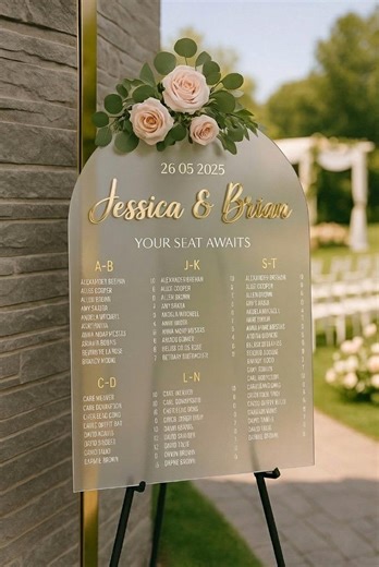 Wedding Seating Chart Sign, Find Your Seat, Table Plan, Reception Decor - Etsy