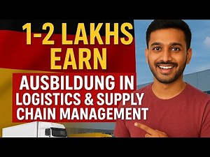 Ausbildung in Logistics & Supply Chain Management Germany 🇩🇪 | Salary, Future Scope & Career Guide