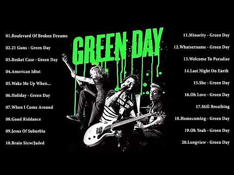 Green Day Greatest Hits ||| Best Songs Of Green Day 2020