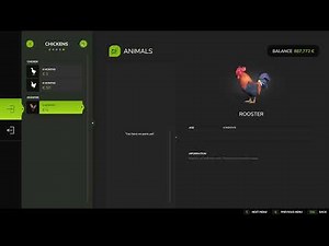 Animal List in Farming Simulator 25
