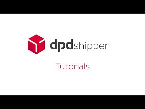 DPD Shipper Create Shipment and Label