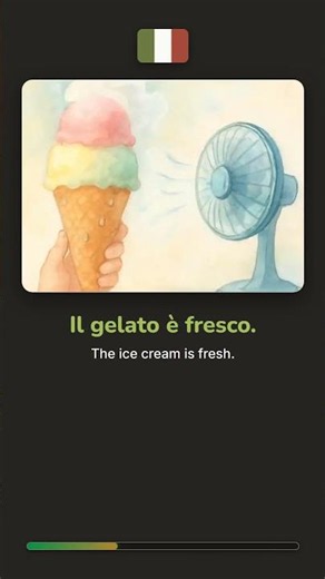 A short Italian story about ordering gelato 🍦 (for beginners)