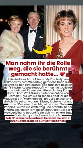 Man nahm ihr die Rolle weg, die sie berühmt gemacht hatte... 💔