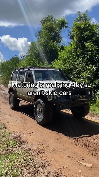 Maturing is Realizing 4x4s Aren't Skid Cars
