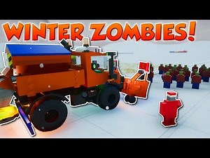 ZOMBIE APOCALYPSE SANTA RESCUE?! - Brick Rigs Gameplay & Multiplayer Zombie Apocalypse!