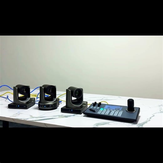 PTZ cameras & joystick controller bundle