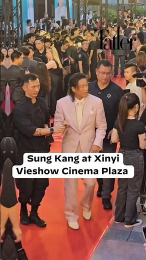 Sung Kang appeared at Xinyi Vieshow Cinema Plaza in Taipei to promote the film 'Weekend in Taipei'!