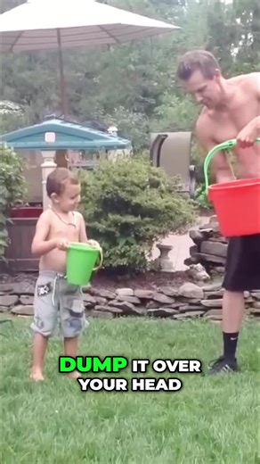 Discovering Backyard Water Fun with Baby