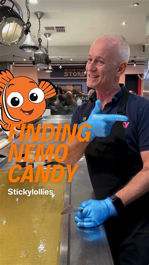 Finally we found Nemo in candy, I hear his dad has been looking for him. Our Under the Sea Nemo Edition mix is so cute, and is made in the same Sydney Harbour that the movie is set in! | Sticky