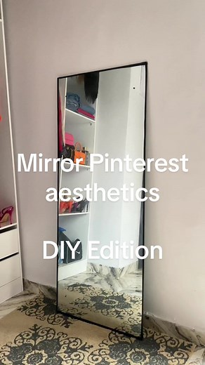 DIY Mirror Framing: Transform Your Mirror into Pinterest Aesthetics