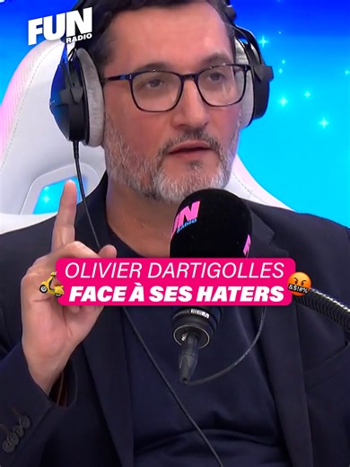 Ce week-end, Olivier Dartigolles a dû être confronté à de nombreux haters 😯 @cyrilhanouna_officiel en direct du lundi au vendredi de 16h à 18h sur Fun Radio, funradio.fr et l’application Fun Radio 🩷