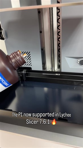 Yes you can now slice with Lychee 7.6.1 for your P1 by Anycubic! We ran a first print by Grumpii that came out perfect! Super easy to use, ready to print out of the box 😀 Find the pre supported model in Lychee Library ✨ Go get a chance to win the P1 by entering our contest on instagram 🎁 Download Lychee Slicer 7.6.1 now and enjoy brand new features to prepare your model the best way possible ❤️‍🔥 WINDOWS https://bit.ly/slicer-761-windows MAC https://bit.ly/slicer-761-mac Linux Debian https://