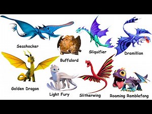 RAREST Dragons from HTTYD
