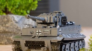 1.5K views · 24 reactions | Tackle the battle field with the fully remote controlled Tiger Tank! Its 3 electric motors power the two tracks as well as a revolving turret⚡️ www.theblockzone.com/products/2236pcs-1 | The Block Zone | Facebook