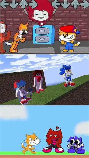 Sonic Battles Scratch in Friday Night Funkin' - Ultimate FNF Mods Clash! #fnf #fnfmods #funkinmas...