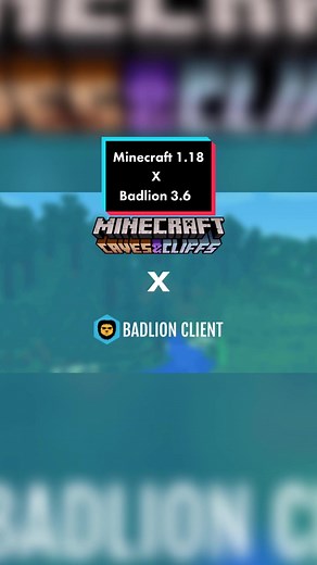 Badlion 3.6 brought Minecraft 1.18 Support along with Shaders, Speedometer, Particle Customizer, and Low Health Indicator! 💎 #badlion #badlionclient