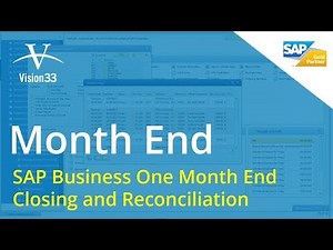 Month End Closing and Reconciliation with Mike Hodge