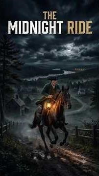 The Midnight Ride That Started America's Revolution! 🇺🇸🐎