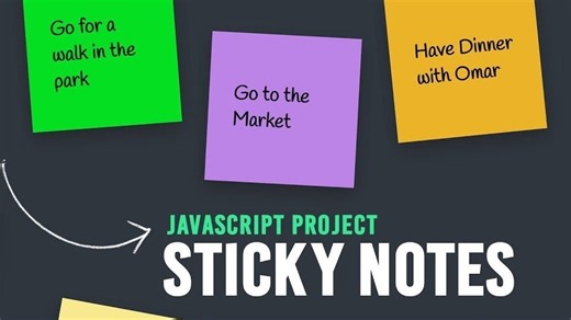 如何使用JavaScript构建便签应用 | 初学者项目