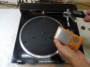 Sony PS-X800 turntable setup & demo part 2
