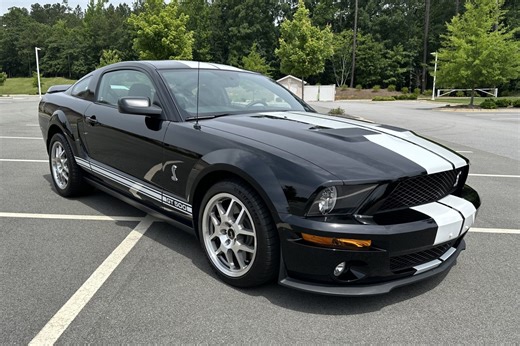 Modified 7k-Mile 2008 Ford Mustang Shelby GT500 Coupe